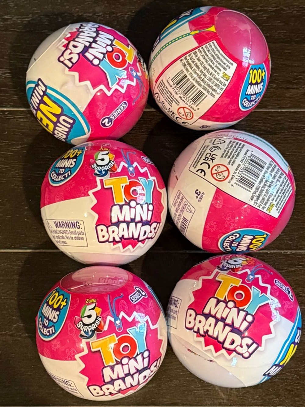 Zuru Toy Mini Brands Series 2 Lot of 6
